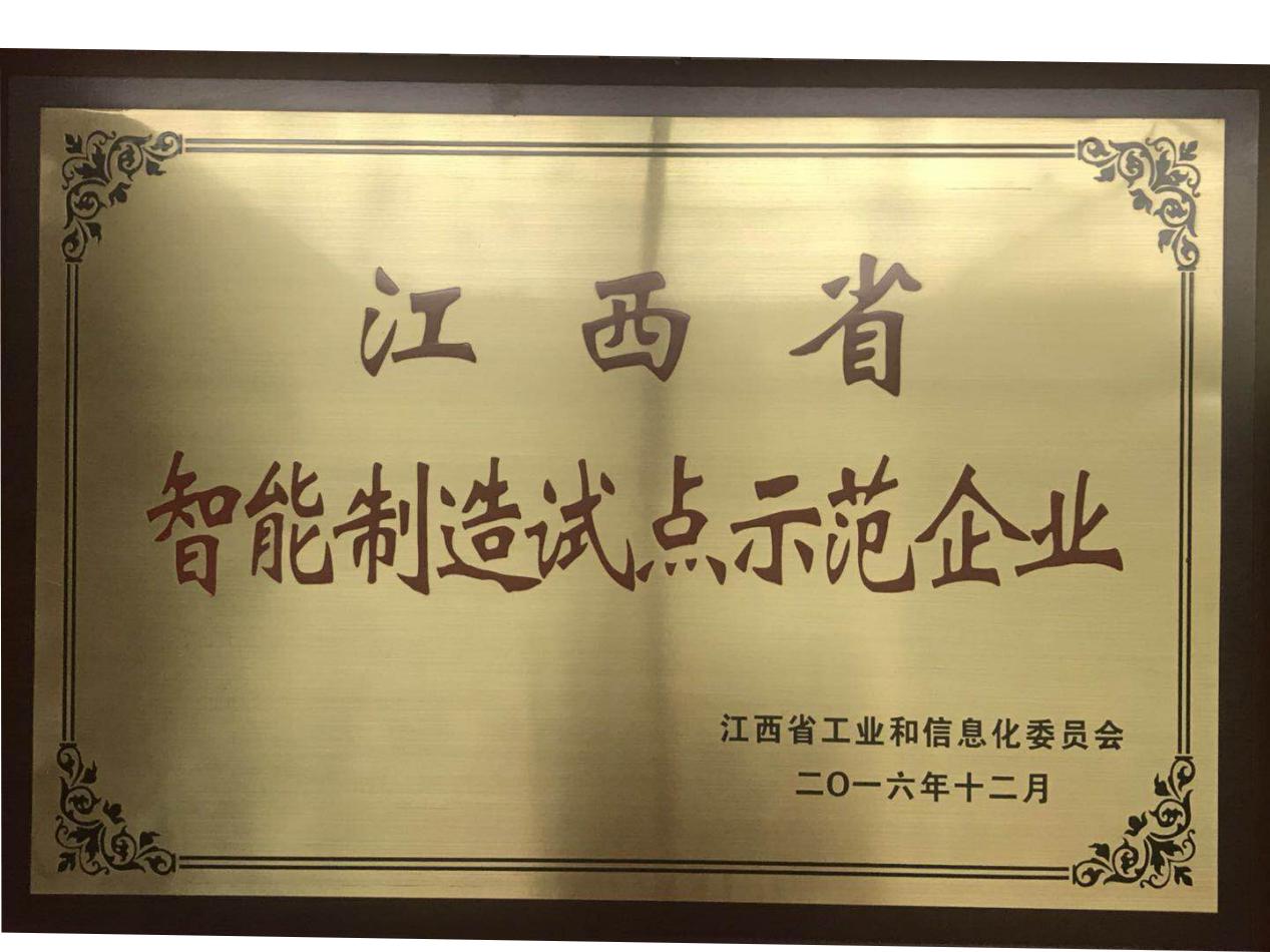 江西省智能制造试点示范企业