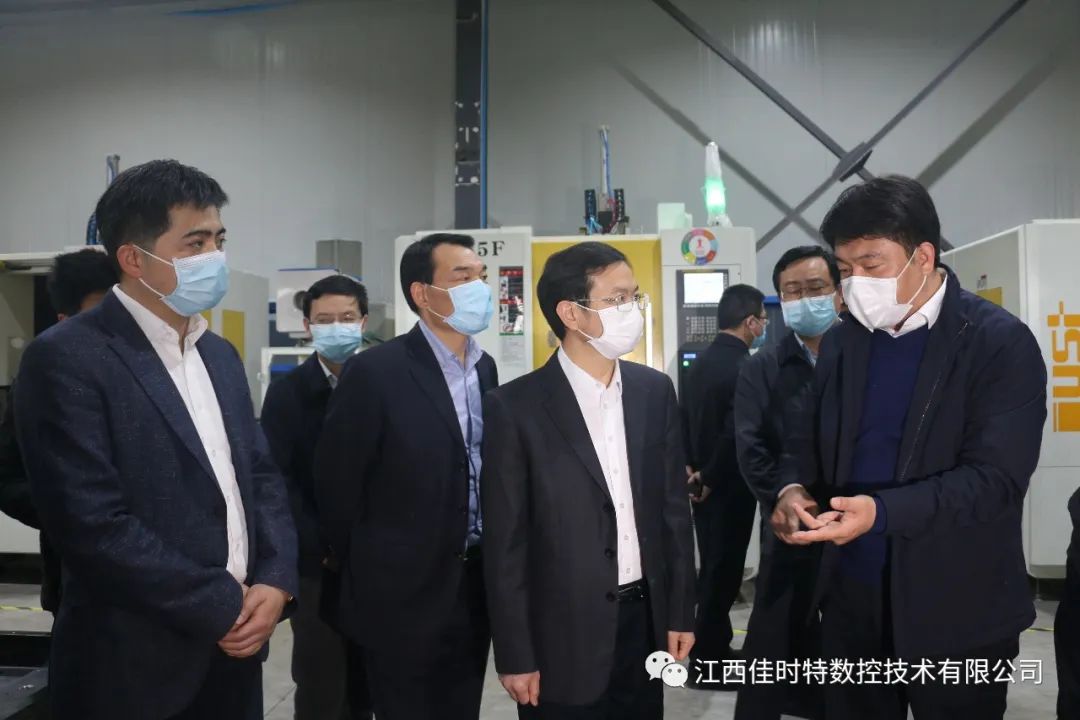 市委副书记、代市长黄喜忠一行莅临我司