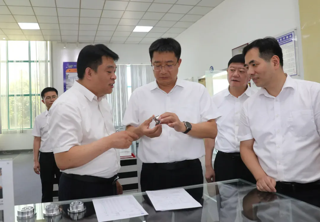 南昌市委副书记、代市长高世文一行莅临佳时特调研指导